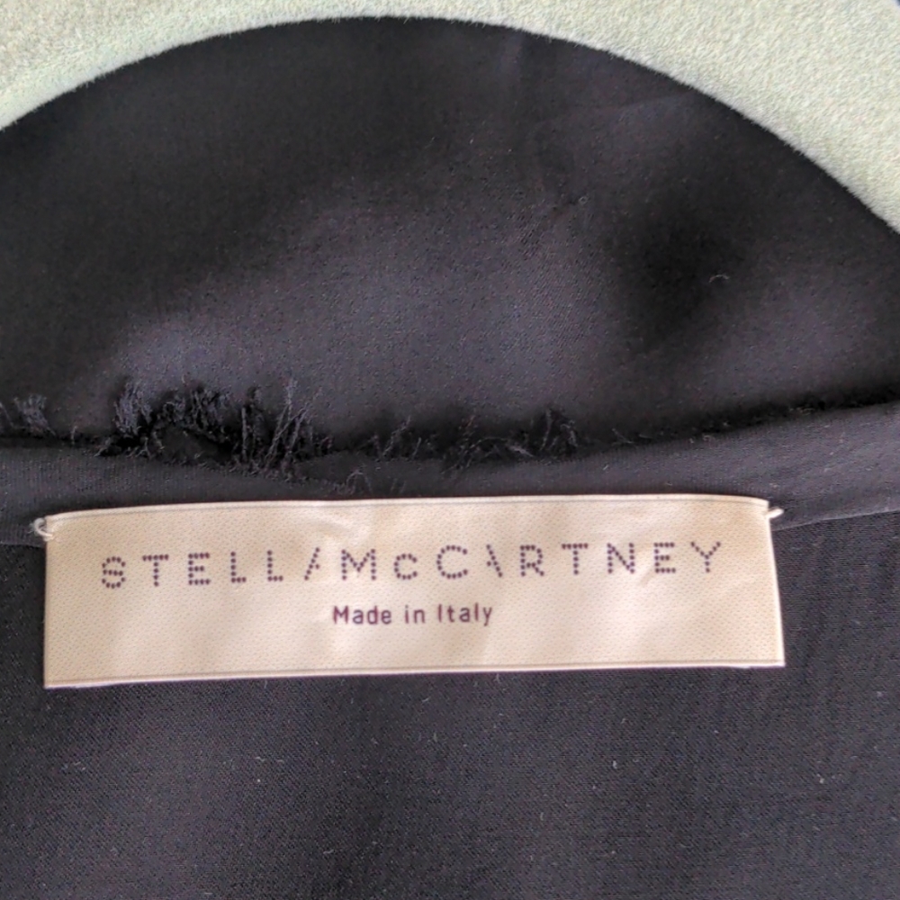 Stella Mccartney Silk Studded Short-Sleeved Top - Picture 5 of 7